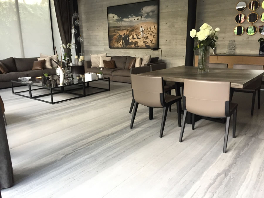 墨西哥藍(lán)木紋別墅工程