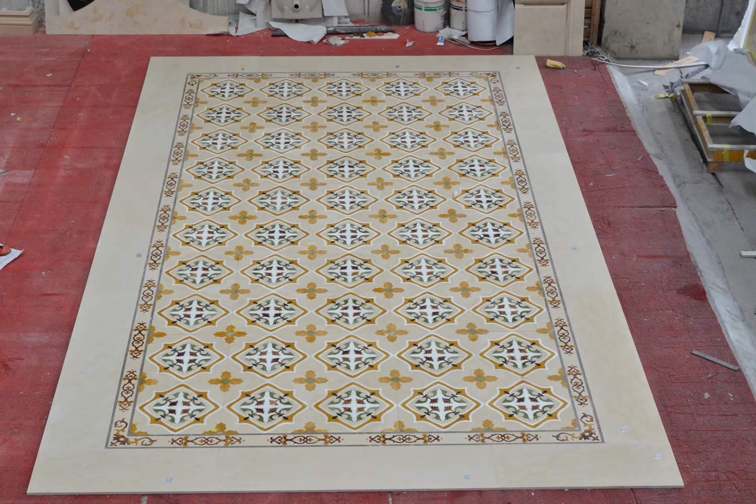 Luxury House Villas Medallion and Water-jet Cutting