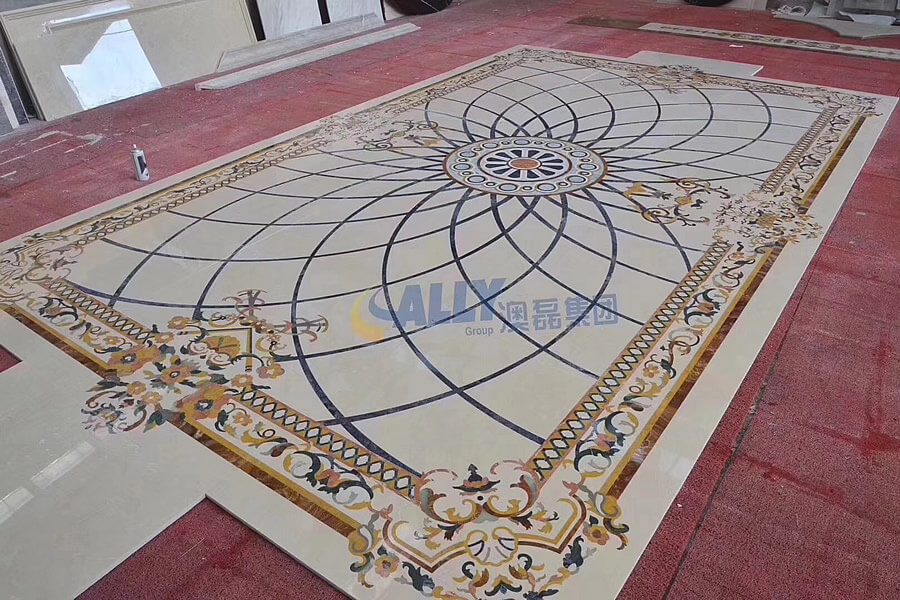 Luxury House Villas Medallion and Water-jet Cutting