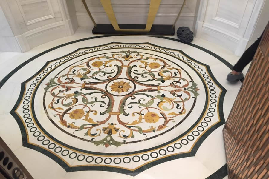 Luxury House Villas Medallion and Water-jet Cutting