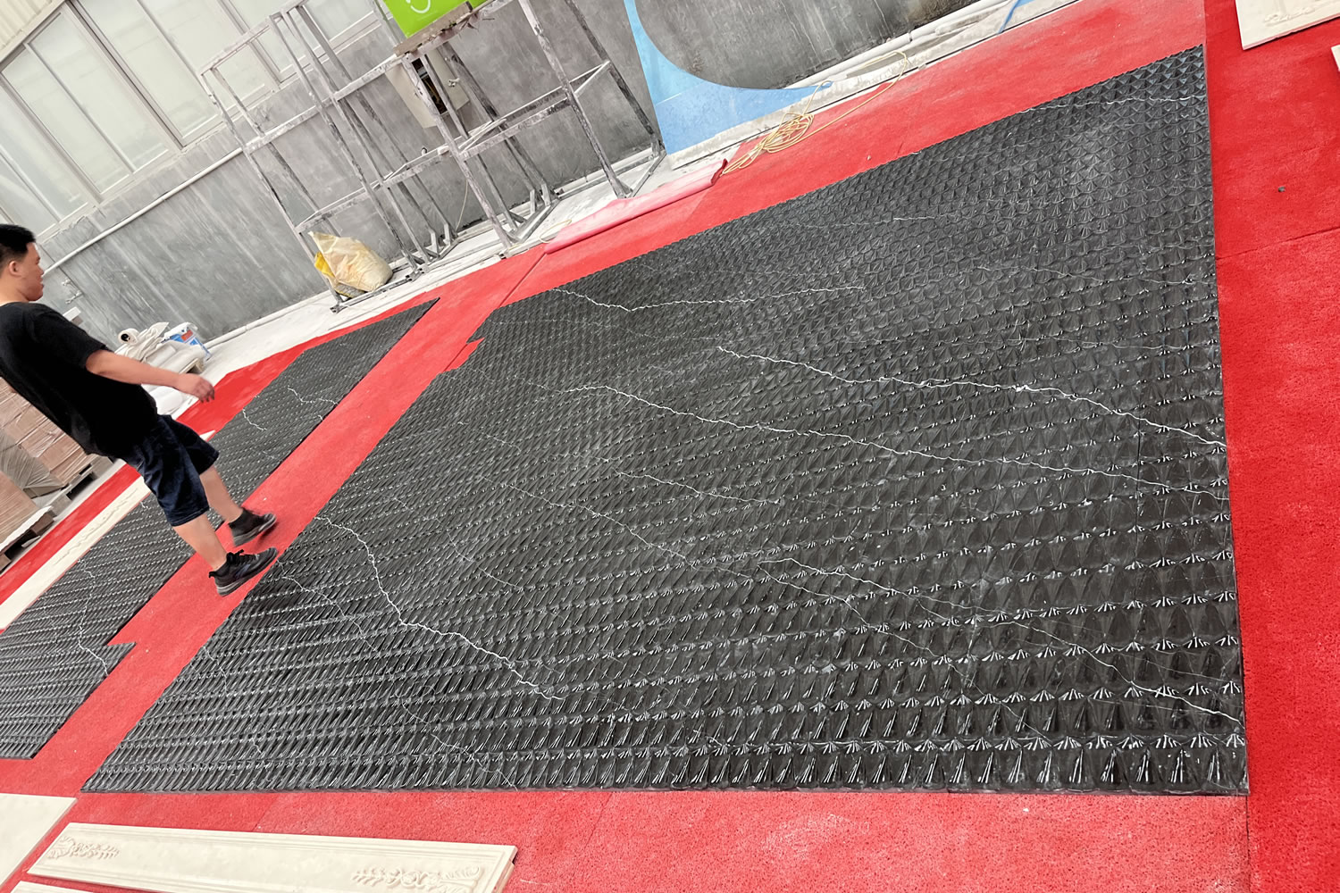 Nero Marquina CNC Carving-01