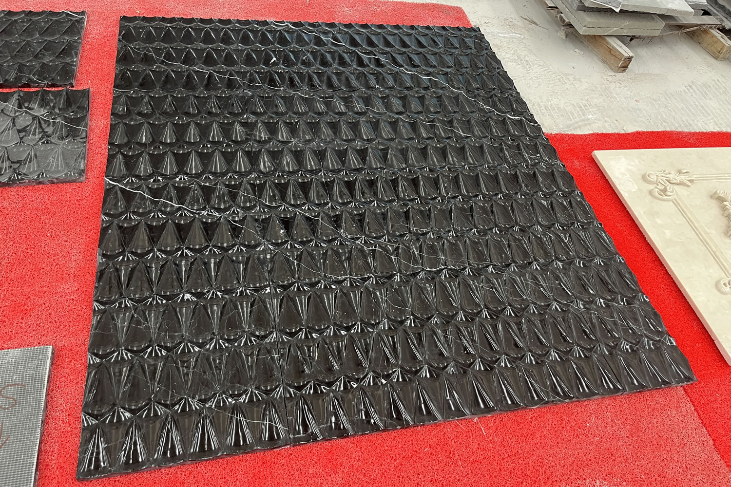 Nero Marquina CNC Carving-01