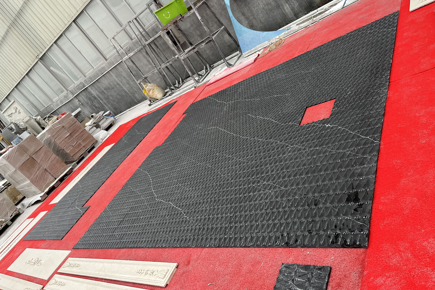 Nero Marquina CNC Carving-01